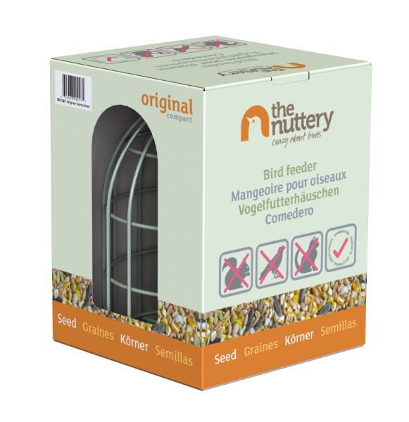 The Nuttery Classic Compact Seed Squirrel Proof Feeder