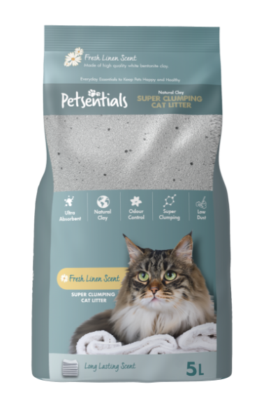 Petsentials Scented Super Clumping Cat Litter 5ltr