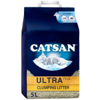 Catsan Ultra Clumping Odour Control Cat Litter 5L