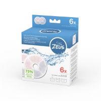 Zeus Fountain Triple Action Filter 6pk