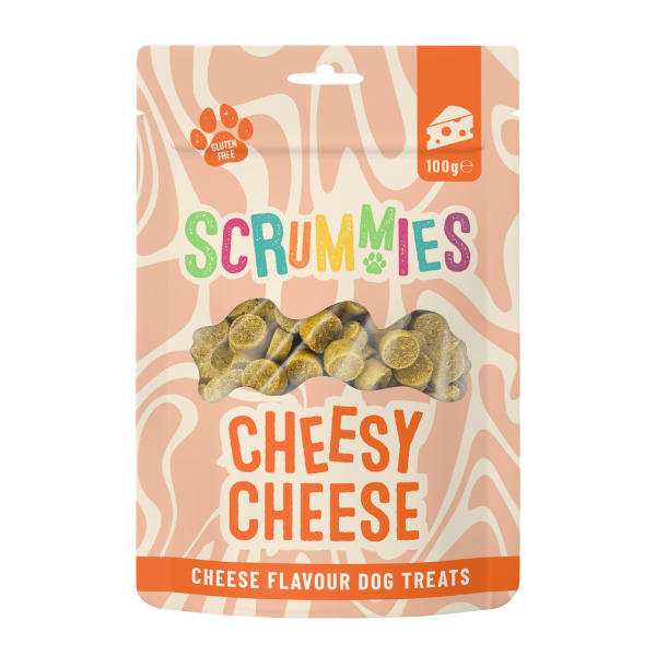 Scrummies Cheesy Cheese Dog Treats 100g