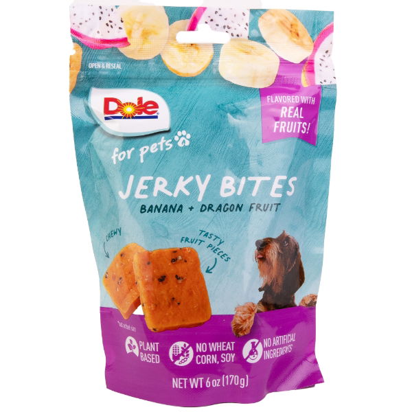 Dole Plant Based Jerky Banana & Dragonfruit 170g Bag
