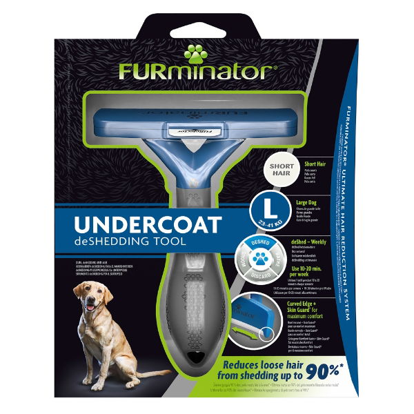 FURminator L Dog Undercoat Tool - Short Hair