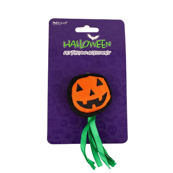 Monster Range Pumpkin catnip toy