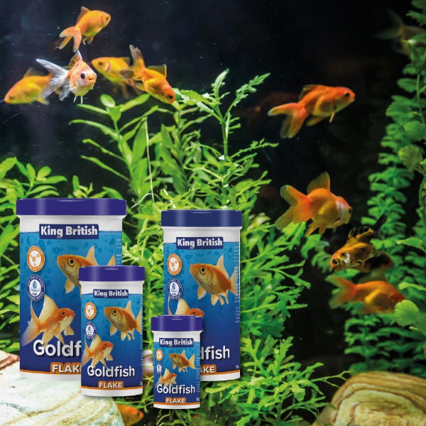 King British Natural Goldfish Flake (with Ihb) 28g