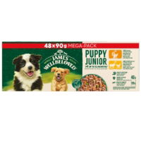 Jwb Puppy Turkey  Lamb & Chicken in Gravy Pouch 48 x 90g