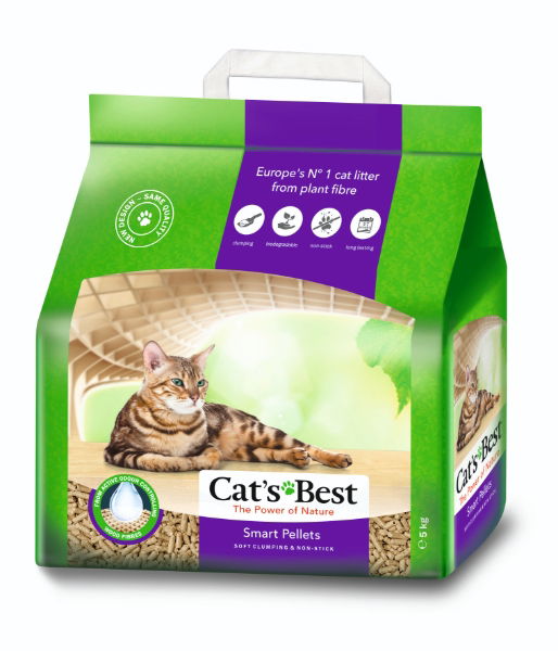 Cats Best Smart Pellet (nature Gold) Clumping Cat Litter 5kg (10l)