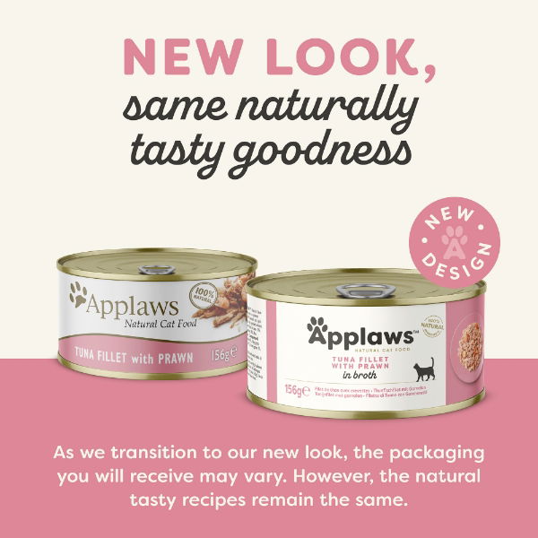 Applaws Cat Can Tuna Fillet & Prawn 156g