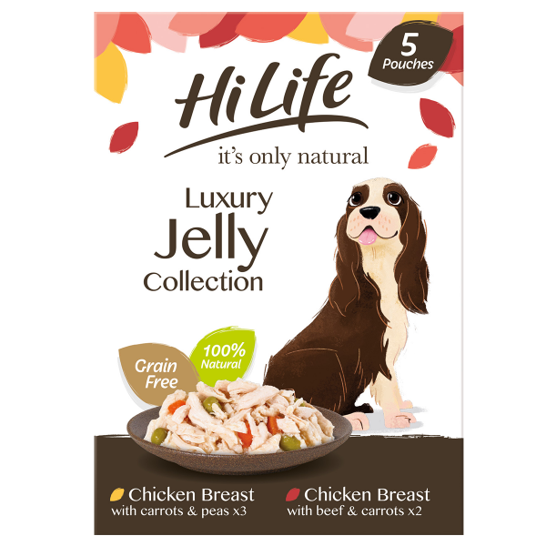 Hilife It's Only Natural Pch Mpk Jelly Selection 5 X 100g