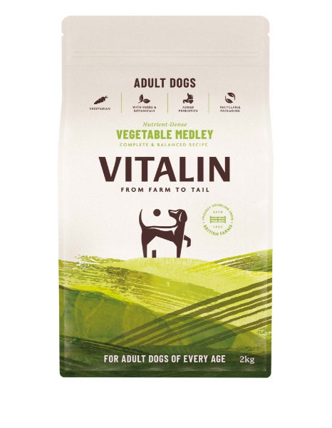 Vitalin Adult Veg Medley 2KG