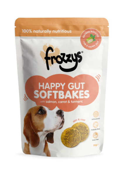 Frozzys Happy Gut BAOBAB Salmon Carrot & Tumeric Flavour