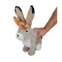 Tall Tails Plush Jackalope Animated Ear Toy 9in