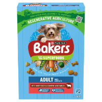BAKERS Adult With Tasty Beef and Country Vegetables Dry Dog Food - 1.2kg