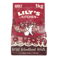 Lily's Kitchen Dog Duck  Salmon & Venison Wild Woodland Walk Adult Dry Food 1kg