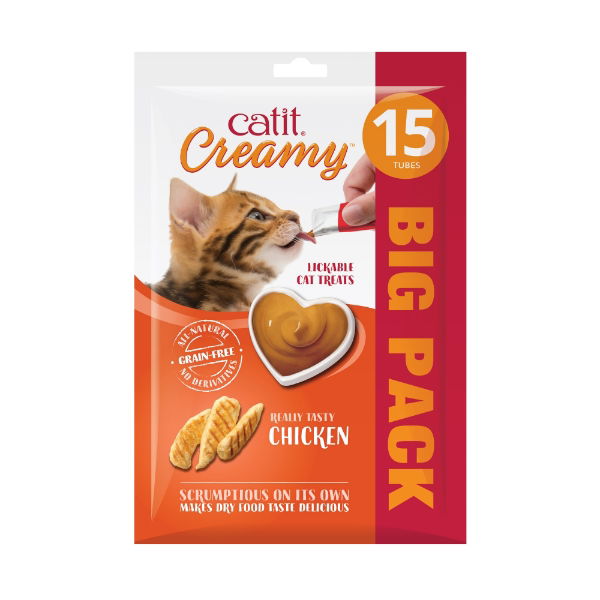 Catit Creamy Chicken 15 pack