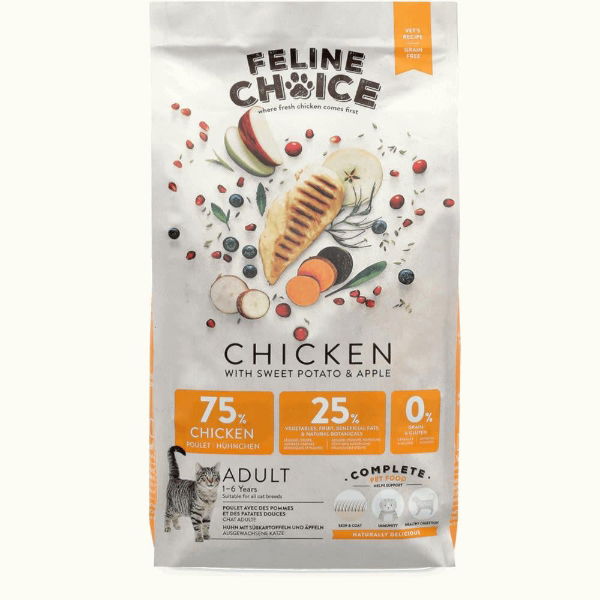 Feline Choice Complete Adult Cat Dry Food - Chicken 6kg