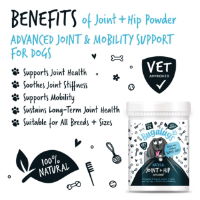 Joint & Hip Powder Supplement 200g Pot with spoon