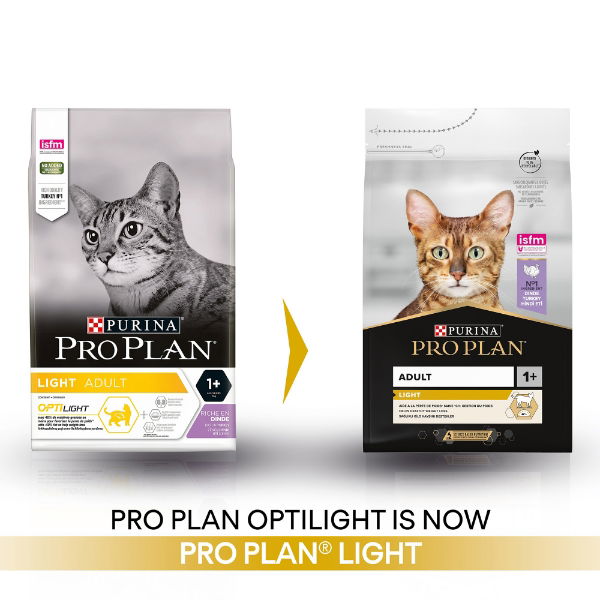 PURINA PRO PLAN 1+ LIGHT Cat Turkey & Rice 3kg