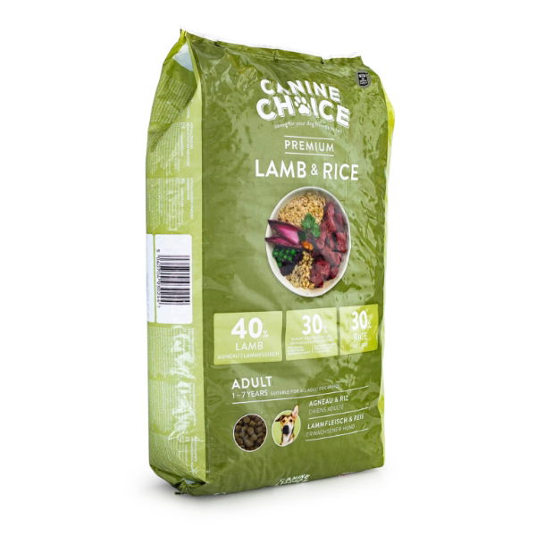 Canine Choice Premium Adult Dry Dog Food 2kg - Lamb