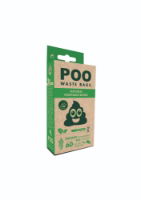 MPETS POO Dog Waste Bags (60 bags) - Mint Scented