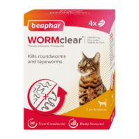 Beaphar WORMclear Cat 4 Tablet