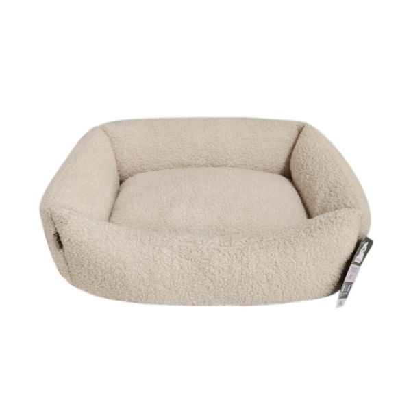 Dream Paws Boucle Bed - Almond White - Extra Large