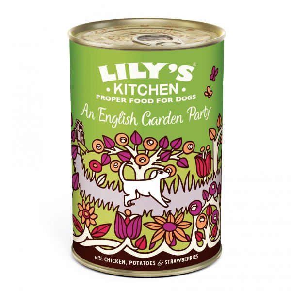 Lily's Kitchen Dog Food Wet Can English Garden Party 400g