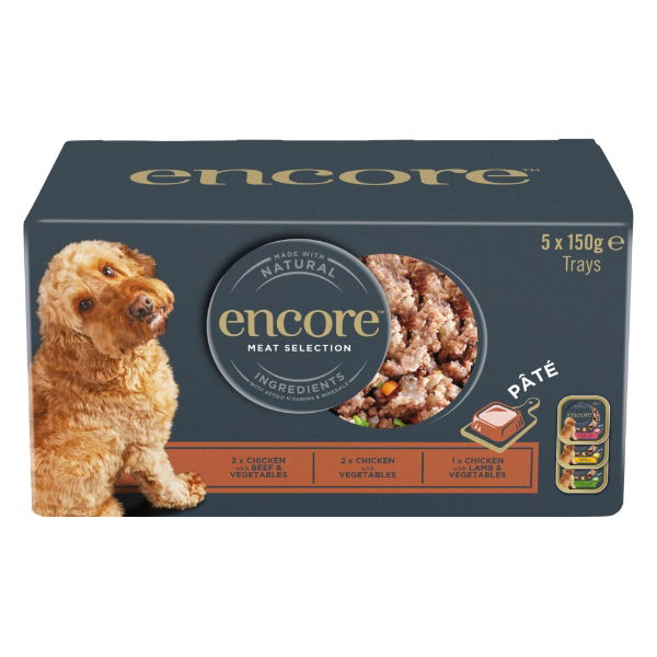 Encore Dog Pate Multi Pack - 5 x 150g - Multipack
