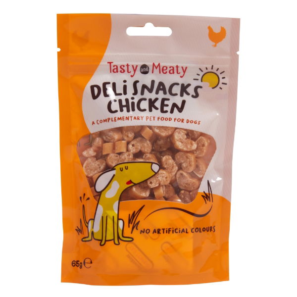 Tasty & Meaty Deli Bites Chicken 65g