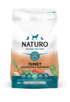 Naturo Turkey with Potato & Vegetables Dry Dog Food - 2kg