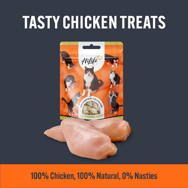 Hilife Its Only Natural Indulge Me Cat Treat Chicken 10g