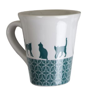 Festive Collection Ceramic Mug Cat