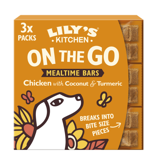Lily's Kitchen On The Go Bar for Dogs Chicken MPK 3x40g