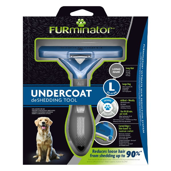 FURminator L Dog Undercoat Tool - Long Hair