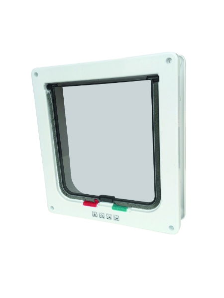 MPETS DORAS Cat Door with TUNNEL - Big Cat - 4 way locking