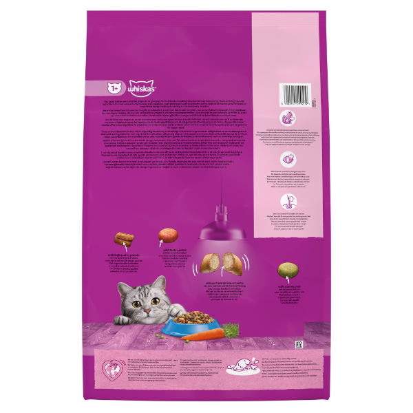 WHISKAS 1+ Tuna Adult Dry Cat Food 7kg