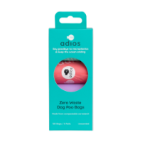 Adios Plastic Compstable Poo Bag Rainbow 8 x 15's