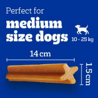 PEDIGREE DENTASTIX Daily Adult Medium Dog Treats 105 x Dental Sticks 2.7kg