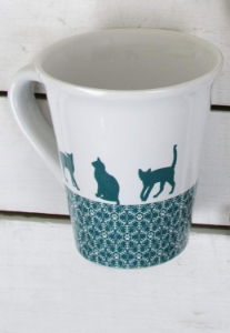 Festive Collection Ceramic Mug Cat