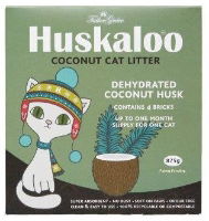 Huskaloo Coconut Cat Litter - 4 Brick