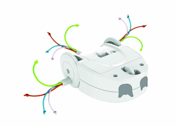 MPETS VEGA Interactive Cat Toy - White