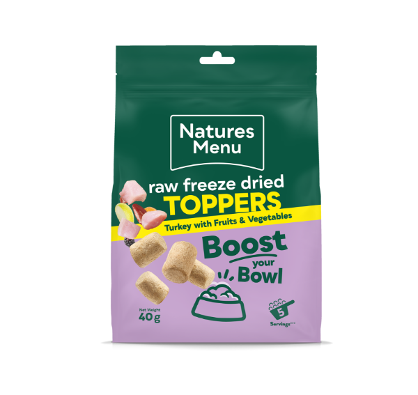 Natures Menu Topper Turkey 40g