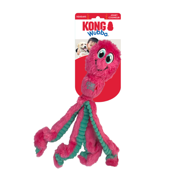 KONG Wubba™ Octopus Assorted Small