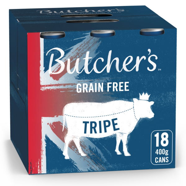 Butcher's Original Tripe Mix Recipes Dog Food Tins 18x400g