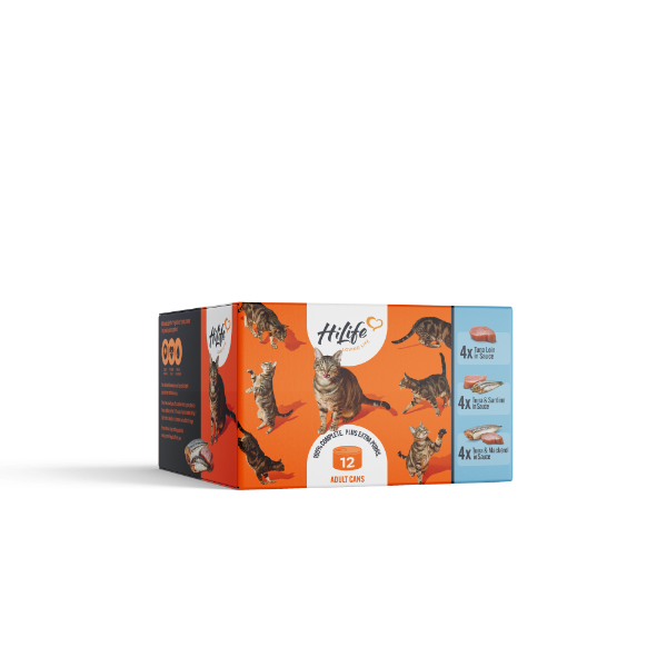 It's Only Natural Cat Lux Fish Selection 12x70g