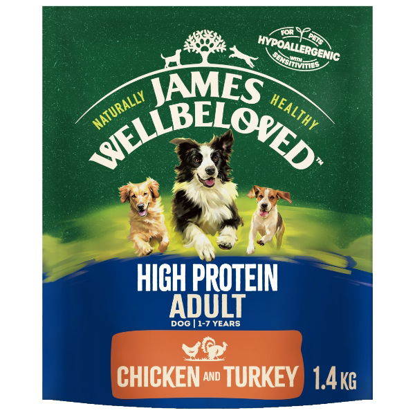 Jwb Dog Adult High Protein Chicken & Turkey 1.4kg