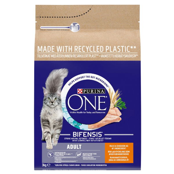 Purina One Adult Rich In Chicken & Whole Grains 3kg