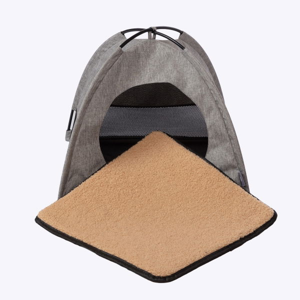 DANISH ESSENTIALS CAT TENT GREY