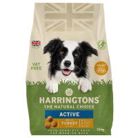 Harringtons Dog Active Worker Turkey 15kg