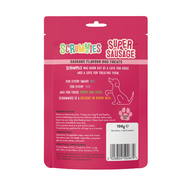 Scrummies Sausage Treats 100g